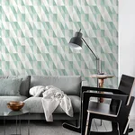 Chesapeake Inez wallpaper, color Teal, SKU 4060-138920