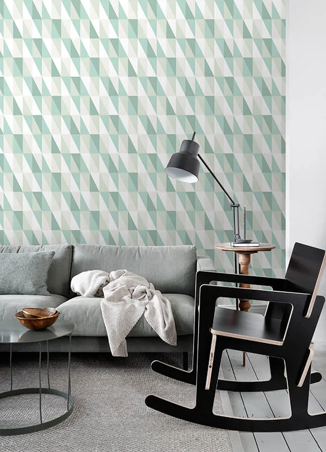 Chesapeake Inez wallpaper, color Teal, SKU 4060-138920