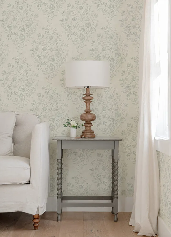 Chesapeake Isidore - Aqua Wallpaper | Buy Online Chesapeake Isidore wallpaper, color Aqua, SKU 4072-70009