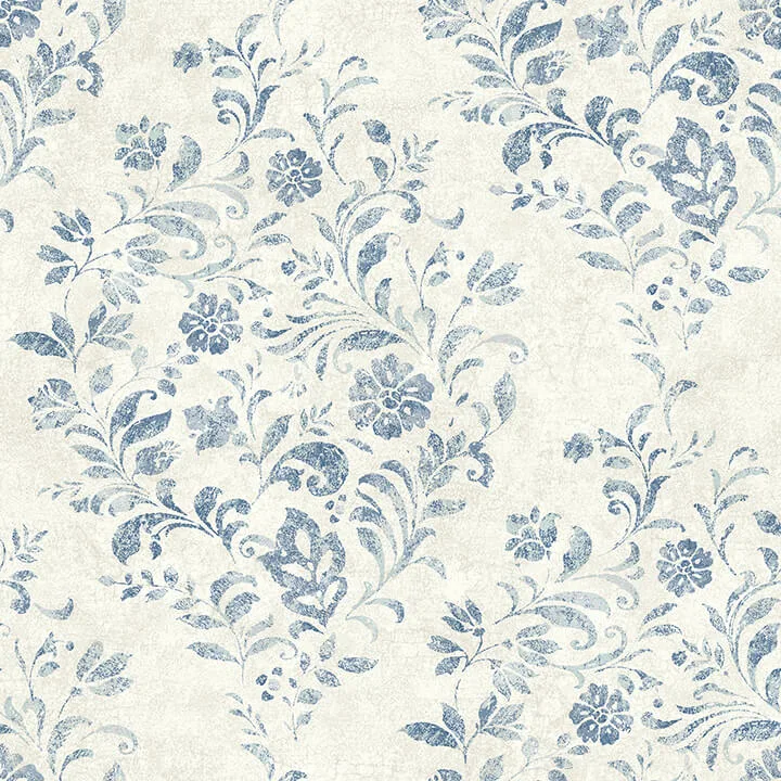 Chesapeake Isidore wallpaper, color Blue, SKU 4072-70006