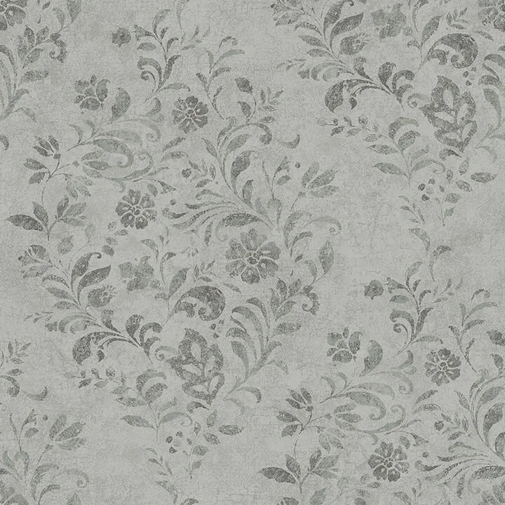 Chesapeake Isidore wallpaper, color Grey, SKU 4072-70008