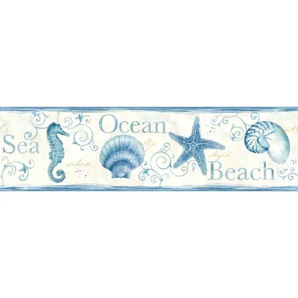 Chesapeake Island Bay wallpaper, color Blue, SKU DLR53561B