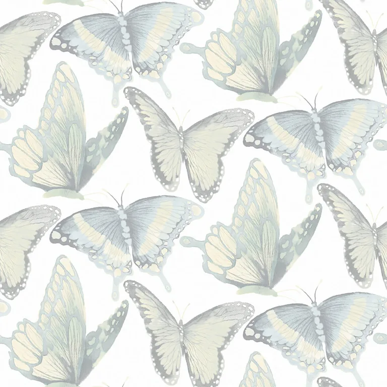 Chesapeake Janetta wallpaper, color Mint, SKU 3124-13935
