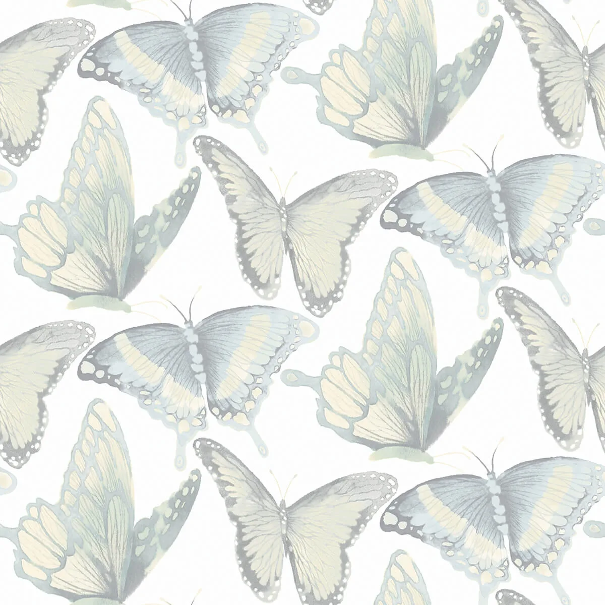 Chesapeake Janetta wallpaper, color Mint, SKU 3124-13935