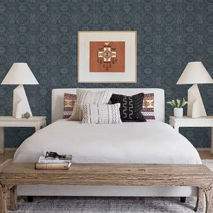 Chesapeake Java wallpaper, color Navy, SKU 3118-12661