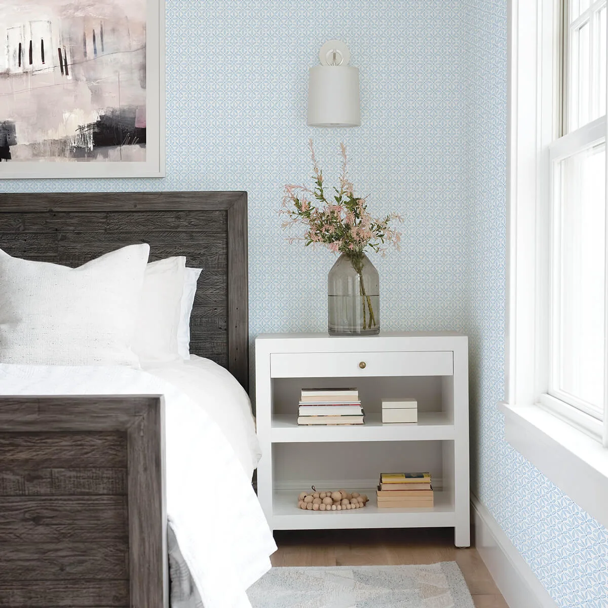 Chesapeake Jellia wallpaper, color Blue, SKU 3122-10602
