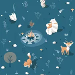 Chesapeake Jesper - Blue Wallpaper | Buy Online Chesapeake Jesper wallpaper, color Blue, SKU 4060-31311
