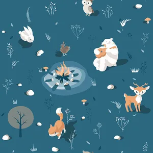 Chesapeake Jesper wallpaper, color Blue, SKU 4060-31311