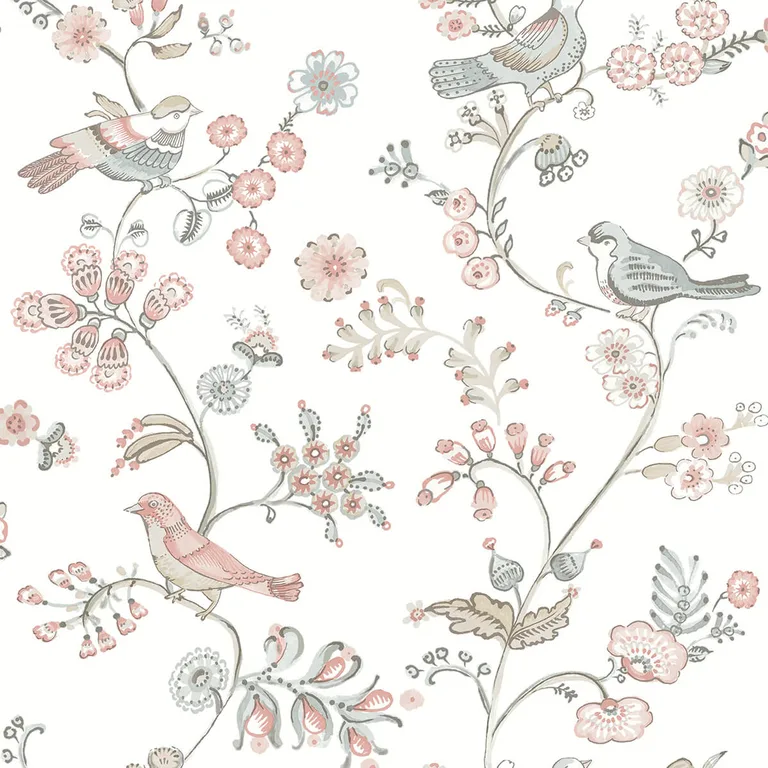 Chesapeake Jinjur wallpaper, color Blush, SKU 3122-10805