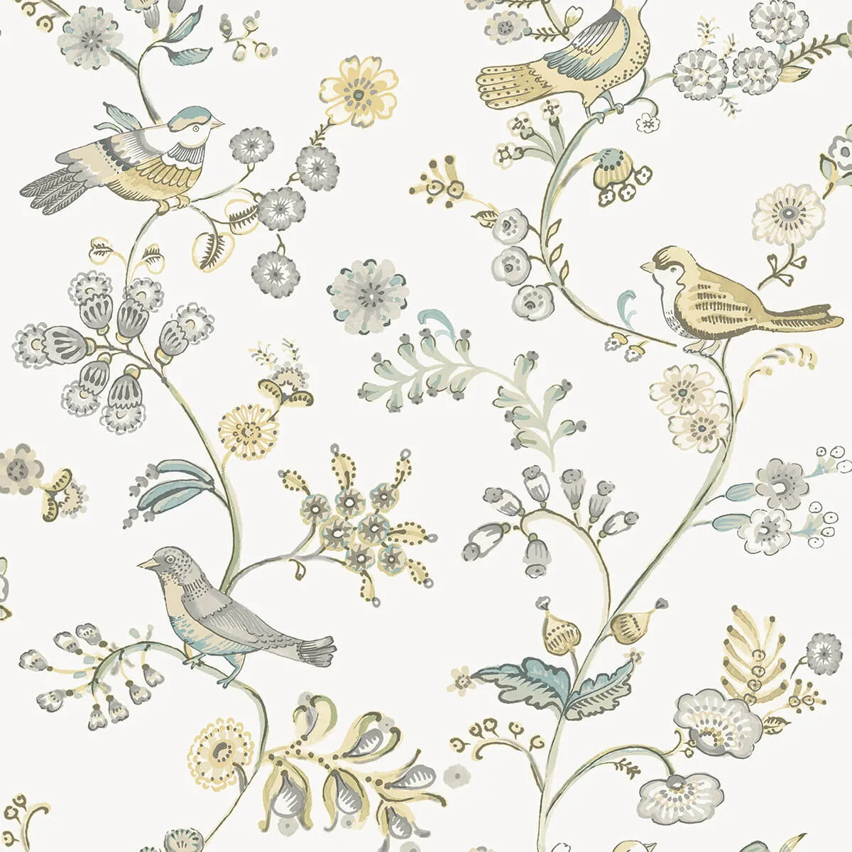 Chesapeake Jinjur wallpaper, color Light Yellow, SKU 3122-10800
