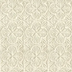 Chesapeake Karachi wallpaper, color Cream, SKU 3125-72333