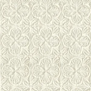 Chesapeake Karachi wallpaper, color White, SKU 3125-72334