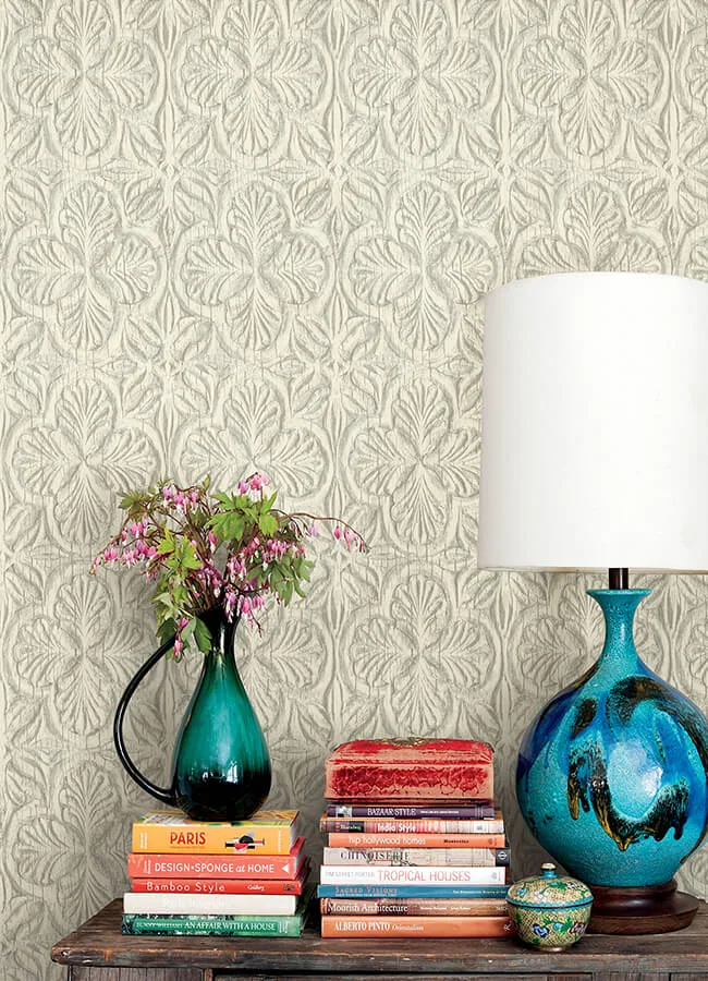 Chesapeake Karachi - White Wallpaper | Buy Online Chesapeake Karachi wallpaper, color White, SKU 3125-72334