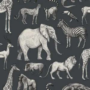 Chesapeake Kenji wallpaper, color Navy, SKU 4060-139272
