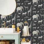 Chesapeake Kenji - Navy Wallpaper | Buy Online Chesapeake Kenji wallpaper, color Navy, SKU 4060-139272