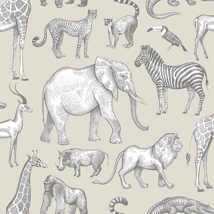 Chesapeake Kenji wallpaper, color Taupe, SKU 4060-139270