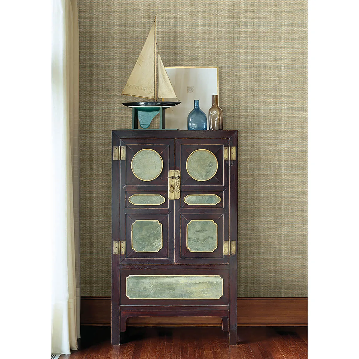 Chesapeake Kent wallpaper, color Seafoam, SKU 3123-01694