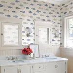 Chesapeake Key wallpaper, color Blue, SKU 3120-12043