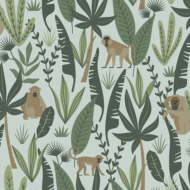 Chesapeake Kiki wallpaper, color Green, SKU 4060-139073