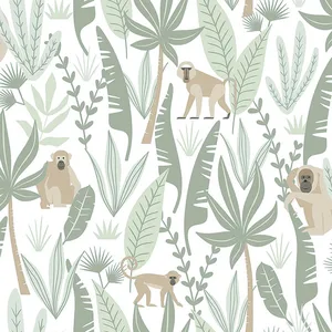 Chesapeake Kiki wallpaper, color Light Green, SKU 4060-139071