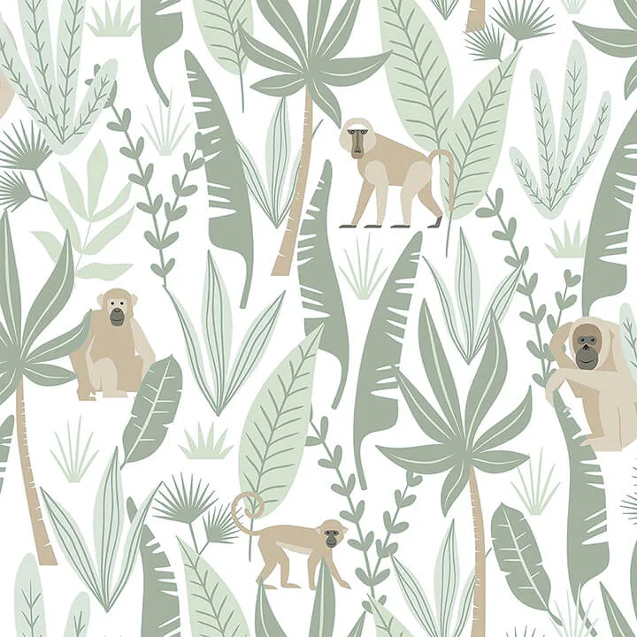 Chesapeake Kiki wallpaper, color Light Green, SKU 4060-139071