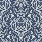 Chesapeake Kiwassa - Navy Wallpaper | Buy Online Chesapeake Kiwassa wallpaper, color Navy, SKU 3118-12703
