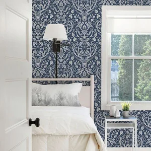 Chesapeake Kiwassa wallpaper, color Navy, SKU 3118-12703