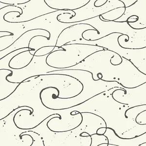 Chesapeake Kuroshio wallpaper, color Charcoal, SKU 4071-71008