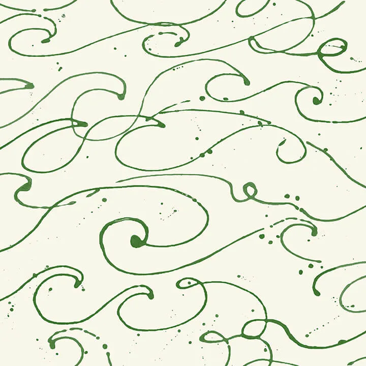 Chesapeake Kuroshio wallpaper, color Green, SKU 4071-71006
