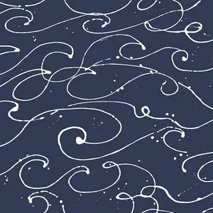 Chesapeake Kuroshio wallpaper, color Navy, SKU 4071-71004