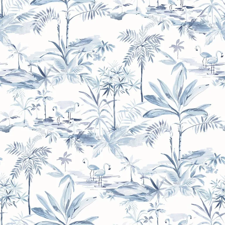 Chesapeake Lagoon wallpaper, color Blue, SKU 3120-12074