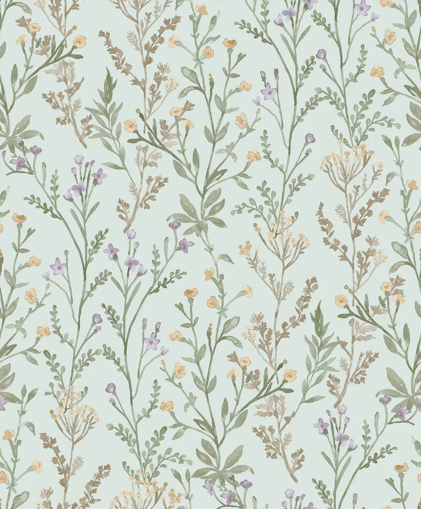 Chesapeake Laverne wallpaper, color Aquamarine, SKU 4191-83018