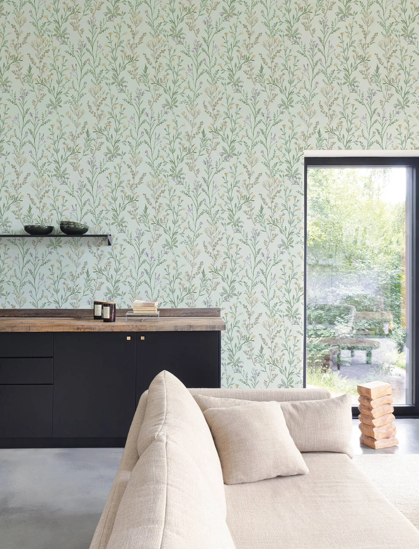 Chesapeake Laverne wallpaper, color Aquamarine, SKU 4191-83018