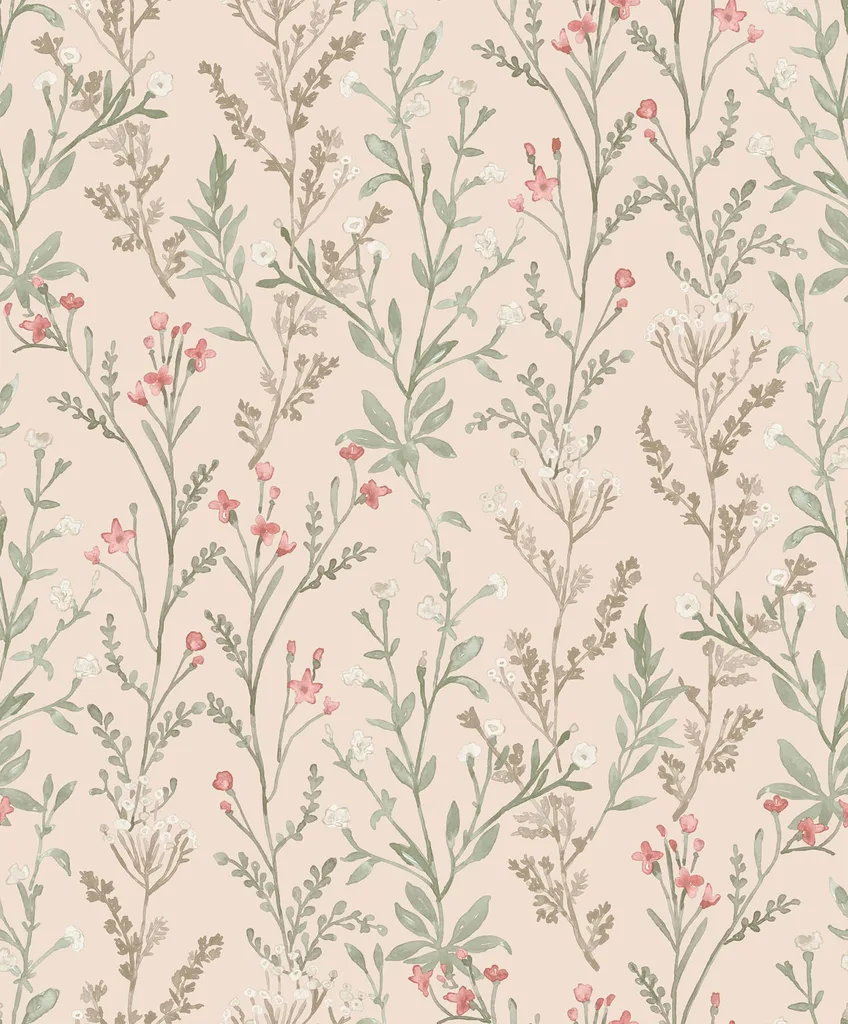 Chesapeake Laverne wallpaper, color Blush, SKU 4191-83020