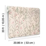 Chesapeake Laverne - Blush Wallpaper | Buy Online Chesapeake Laverne wallpaper, color Blush, SKU 4191-83020