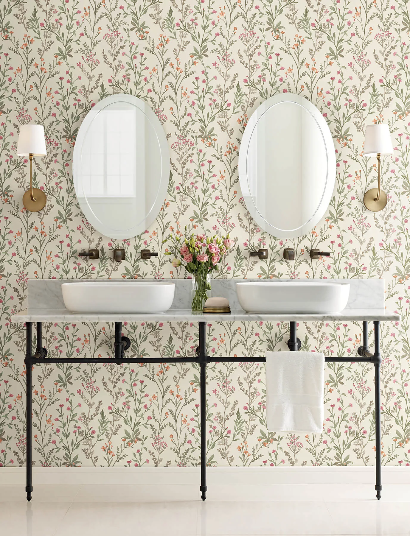 Chesapeake Laverne wallpaper, color Green, SKU 4191-83019