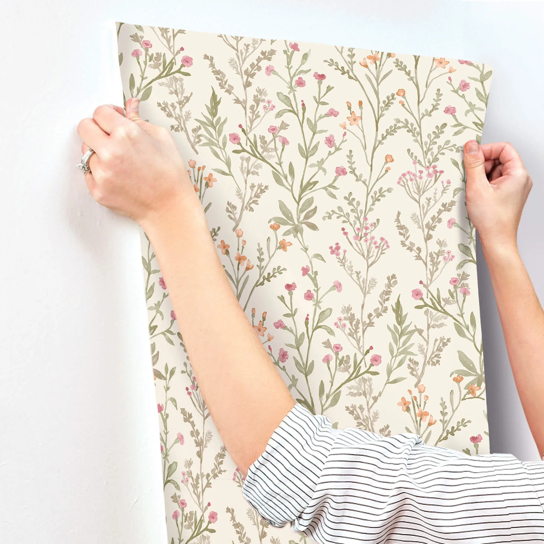 Chesapeake Laverne wallpaper, color Green, SKU 4191-83019