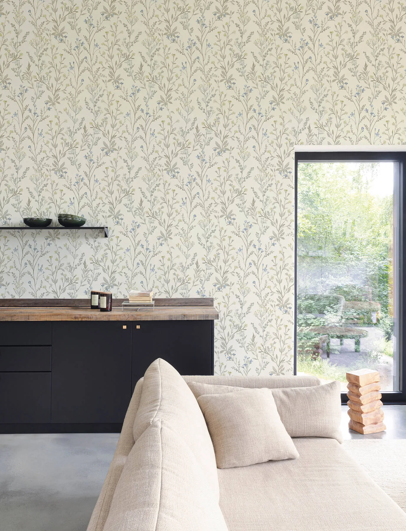 Chesapeake Laverne wallpaper, color Neutral, SKU 4191-83017
