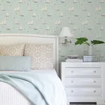 Chesapeake Leeward - Aqua Wallpaper | Buy Online Chesapeake Leeward wallpaper, color Aqua, SKU 4071-71037
