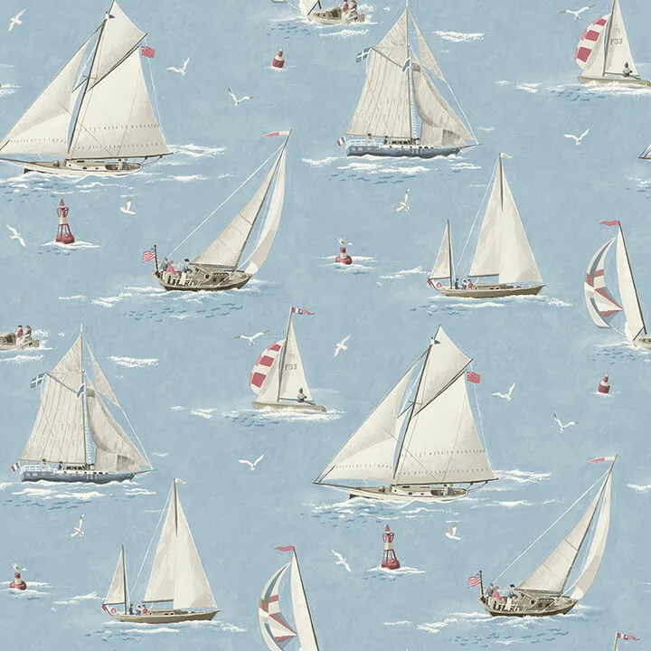 Chesapeake Leeward wallpaper, color Light Blue, SKU 4071-71034