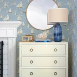 Chesapeake Leeward wallpaper, color Light Blue, SKU 4071-71034