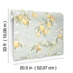 Chesapeake Lemonade - Aqua Wallpaper | Buy Online Chesapeake Lemonade wallpaper, color Aqua, SKU 4134-72508
