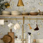 Chesapeake Lemonade wallpaper, color Grey, SKU 4134-72507