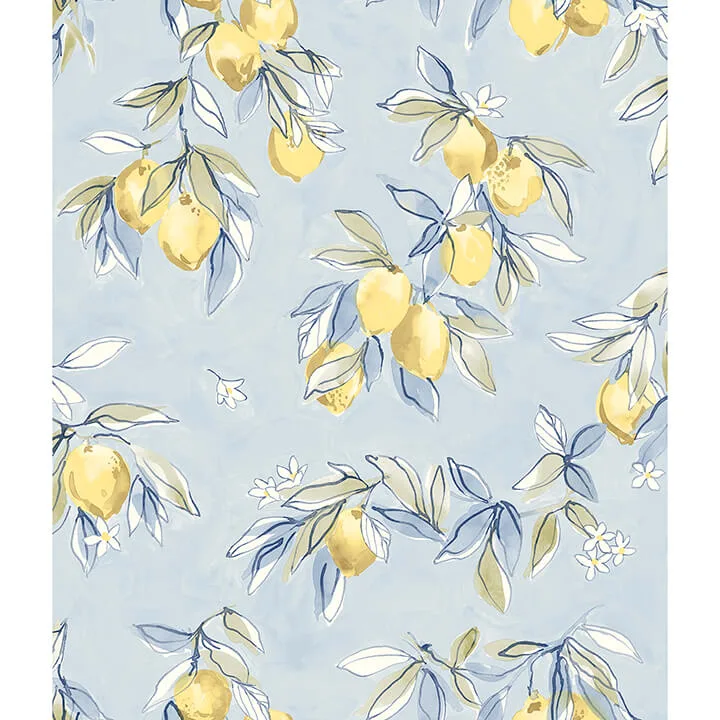 Chesapeake Lemonade wallpaper, color Light Blue, SKU 4134-72506
