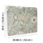 Chesapeake Liora - Aqua Wallpaper | Buy Online Chesapeake Liora wallpaper, color Aqua, SKU 4191-83013