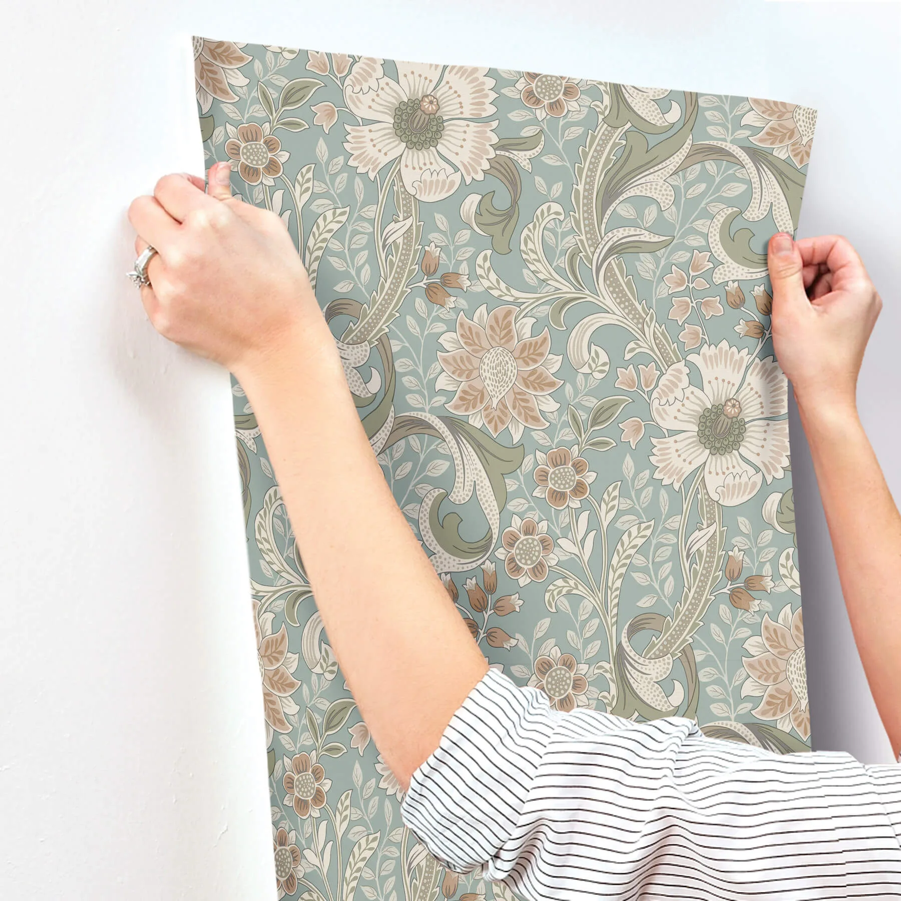 Chesapeake Liora - Aqua Wallpaper | Buy Online Chesapeake Liora wallpaper, color Aqua, SKU 4191-83013