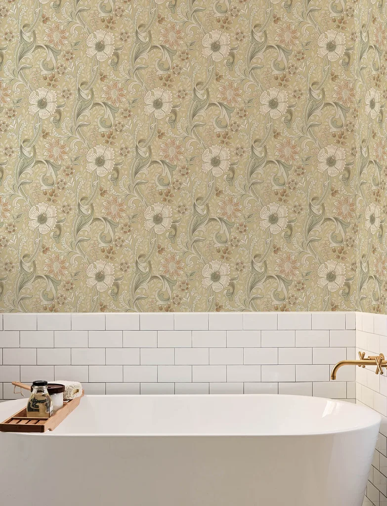 Chesapeake Liora wallpaper, color Butter, SKU 4191-83016