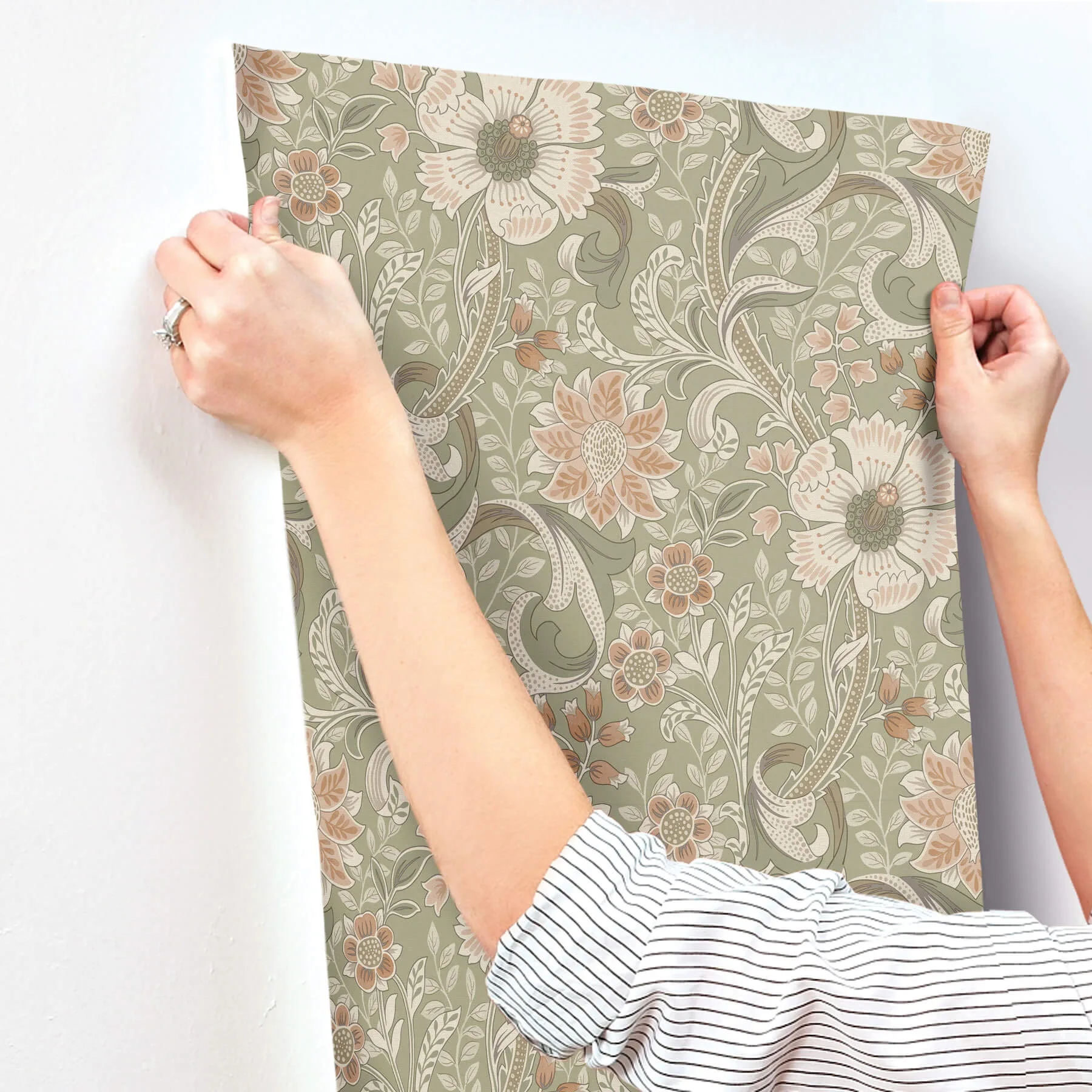 Chesapeake Liora - Green Wallpaper | Buy Online Chesapeake Liora wallpaper, color Green, SKU 4191-83014