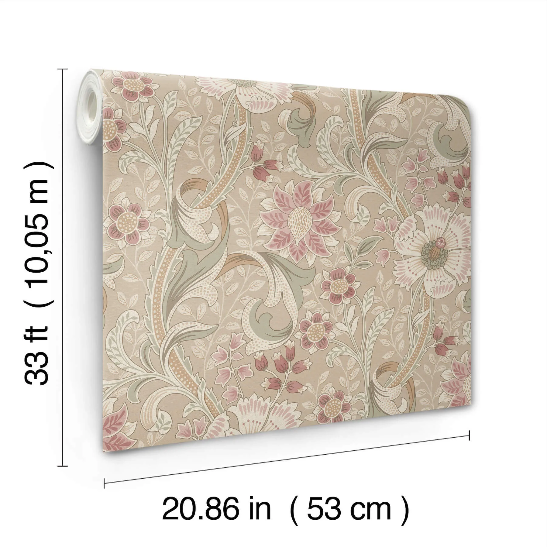 Chesapeake Liora - Taupe Wallpaper | Buy Online Chesapeake Liora wallpaper, color Taupe, SKU 4191-83015