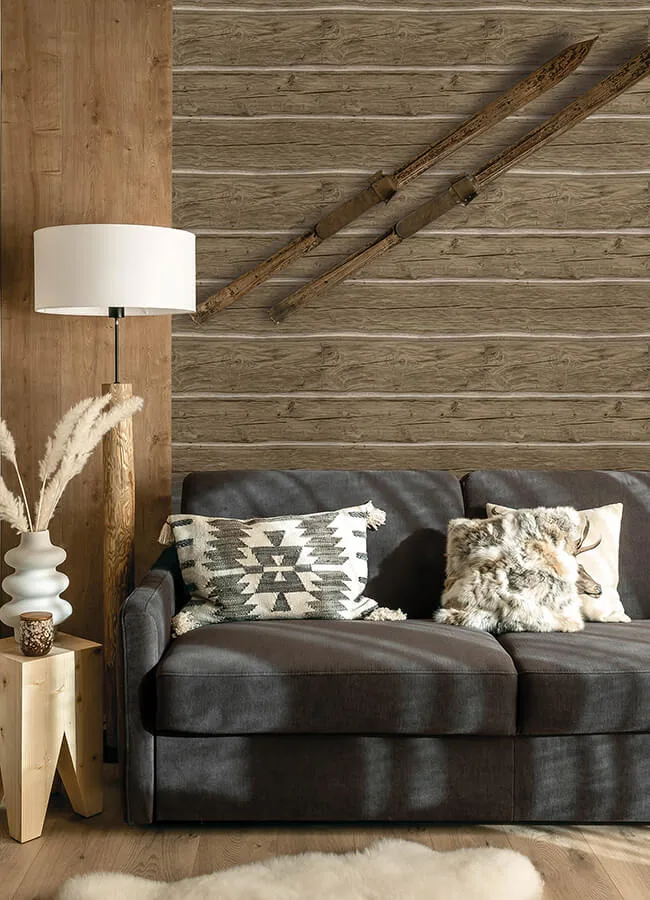 Chesapeake Lodgepole - Chestnut Wallpaper | Buy Online Chesapeake Lodgepole wallpaper, color Chestnut, SKU 4142-72615